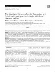 The association between erectile dysfunction and subclinical